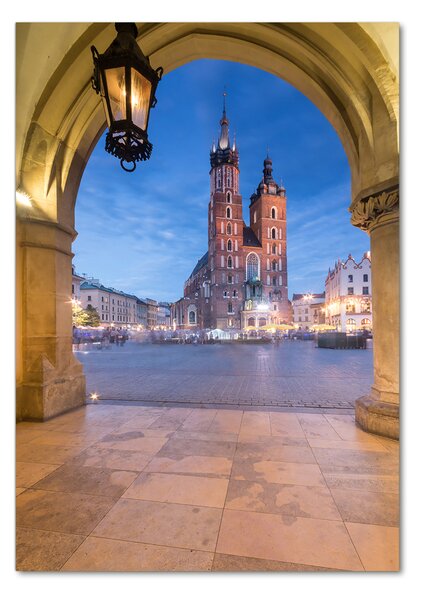 Vertikální Foto obraz sklo tvrzené Krakov Polsko osv-91438430