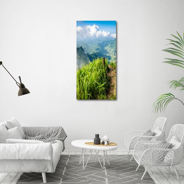 Vertikální Foto obraz canvas Horská stezka ocv-91416067