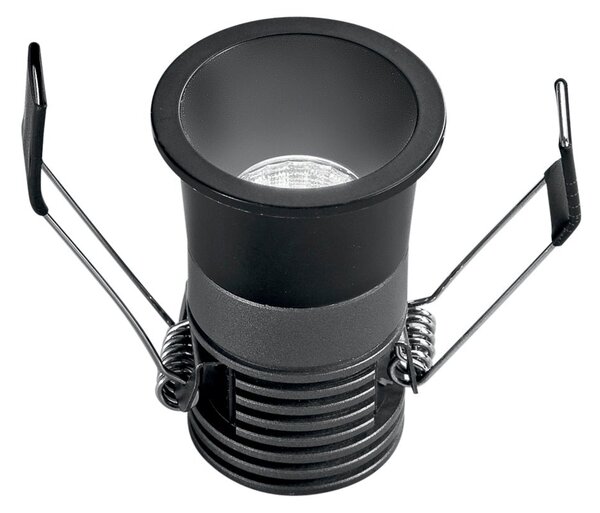 FAN INC-DOT-R5-NER Zápustné svítidlo LED Dot, hliník, černá, 5 W, 480 lm, CCT, 5,5 x 4 x 4 cm - FANEUROPE