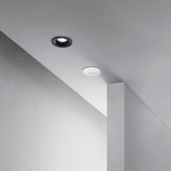 FAN INC-HYDE-BCO Zápustné venkovní svítidlo LED Hyde, hliník/polykarbonát, bílé, 8 W, 750 lm, CCT stmívatelné, IP65, 8,5 x 8,5 x 5,8 cm - FANEUROPE