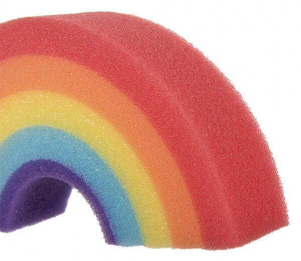 Sprchová houba duha – 12x3x6 cm