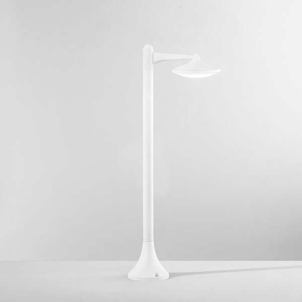 FAN LANT-ALYSON/P1 Sloupkové svítidlo LED ALYSON černá, hlinik, 12 W, 1300 lm, 4000 K, IP44, 91 x 29 cm - FANEUROPE