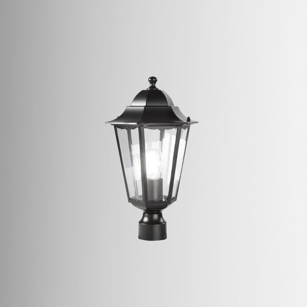 FAN LANT-MILANO-HEAD23 Svítidlo MILANO, černá, 1xE27, 22 x 37,5 cm - FANEUROPE