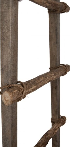 Dřevěný držák na ručník Ruustik – 140 cm