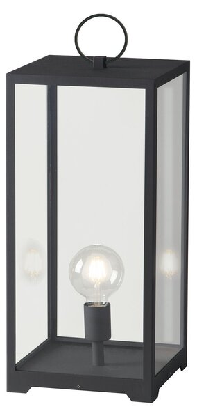 FAN LANT-MIRAGE-L1 Venkovní svítidlo MIRAGE antracit, 1xE27, IP44, 25 x 25 x 53 cm, kabel 250 cm - FANEUROPE