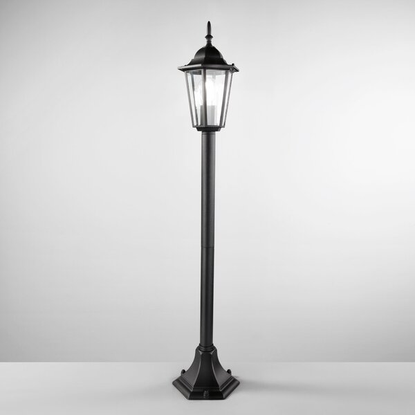 FAN LANT-MILANO/P1 Sloupkové svítidlo MILANO černá, 1xE27, IP44, 105 x 21 cm - FANEUROPE