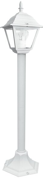 FAN LANT-ROMA/P1 BCO Sloupkové svítidlo PALETTO ROMA bílá, 1xE27, IP44, 104 x 14,6 x 14,6 cm - FANEUROPE