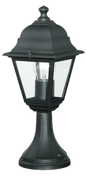 FAN LANT-PALETTO Venkovní svítidlo LUME ROMA černá, 1xE27, IP44, 14,6 x 14,6 x 39 cm - FANEUROPE