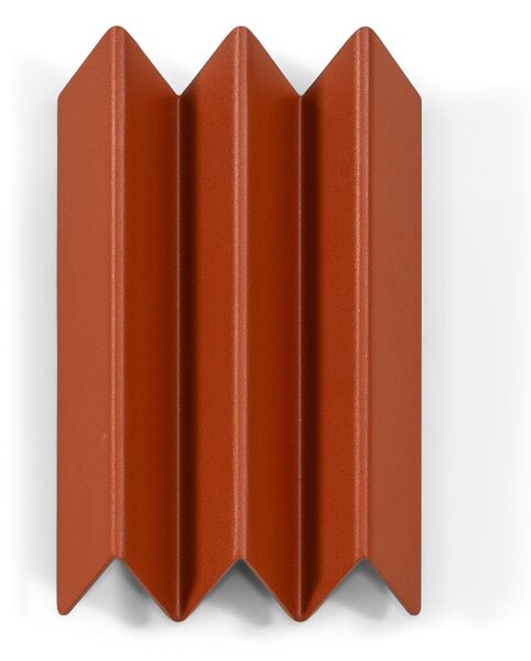 Kovový nástěnný věšák v terakotové barvě 13 cm Sensu – Spinder Design