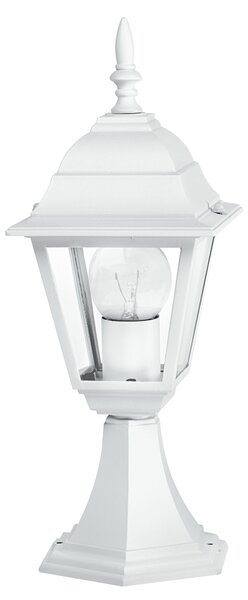 FAN LANT-ROMA/L1 BCO Venkovní svítidlo LUME ROMA bílá, 1xE27, IP44, 14,6 x 14,6 x 39 cm - FANEUROPE