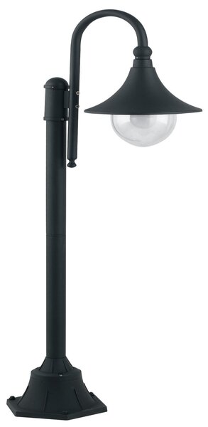 FAN LANT-PAVIA-P1 Sloupkové svítidlo PALETTO PAVIA černá, 1xE27, IP44, 130 x 51 cm - FANEUROPE