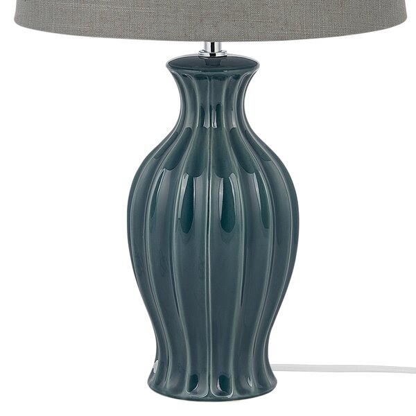 Stolní lampa SAMINA Keramika Zelená