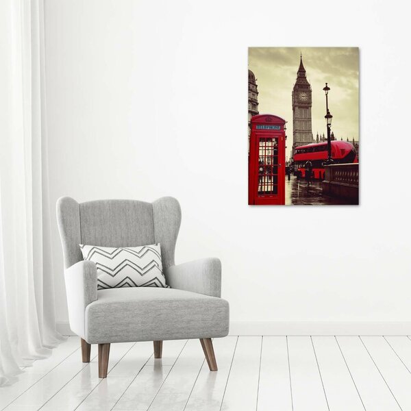 Vertikální Foto obraz na plátně Big Ben Londýn ocv-91738118