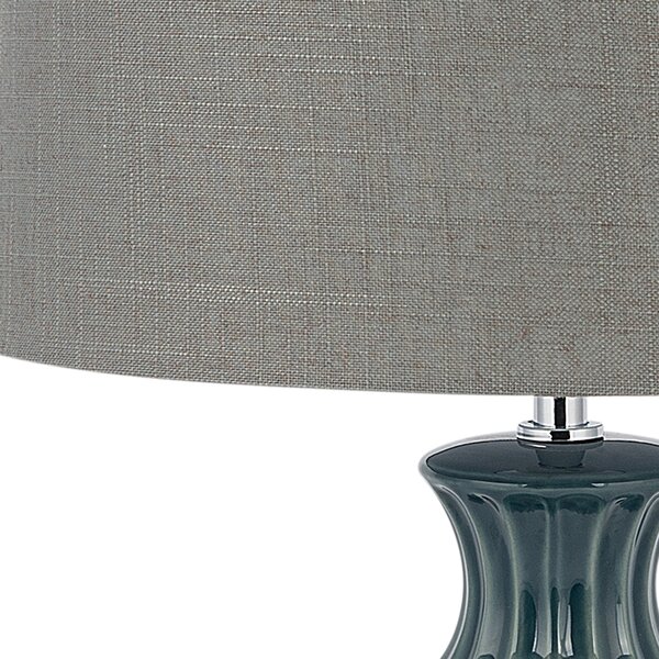 Stolní lampa SAMINA Keramika Zelená