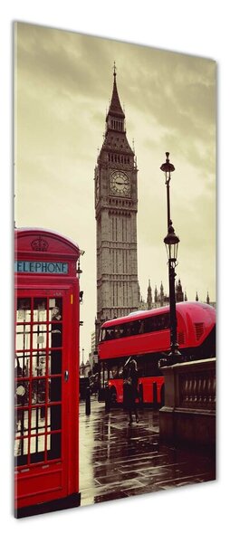 Vertikální Foto obraz fotografie na skle Big Ben Londýn osv-91738118