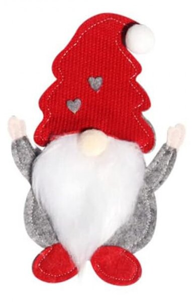 Pouzdro na příbory SANTA GNOME červené, 1 ks