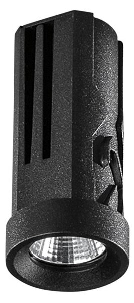 FAN SHIFT-LED-7 Vestavné LED svítidlo Shift (černé, kov) 7 W, 3000 K, pr. 31 x výška 65 mm - FANEUROPE
