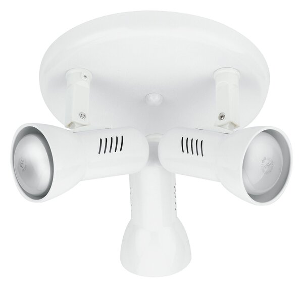 FAN SPOT-CARRERA-PL3 Spotové svítidlo SPOT CARRERA bílá 3xE27 25,3x20x18,7 cm - FANEUROPE