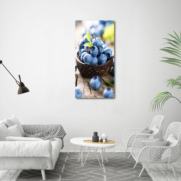 Vertikální Moderní fotoobraz canvas na rámu Jahody ocv-92104776