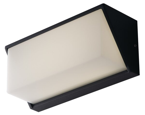 FAN LED-W-LUXON ANT Venkovní nástěnné svítidlo LED LUXON antracit hliník 12W 1550lm CCT IP54 11x25x9,5 cm - FANEUROPE