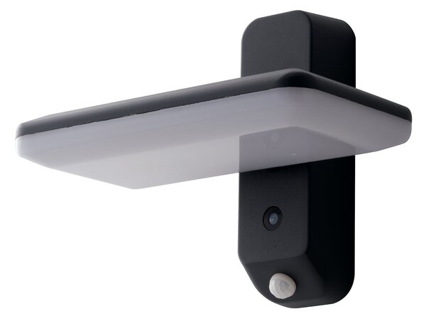 FAN LED-ARGO-SOLAR Solární nástěnné svítidlo, LED, ARGO, antracit, senzor, 25 x 17.8 x 20 cm - FANEUROPE