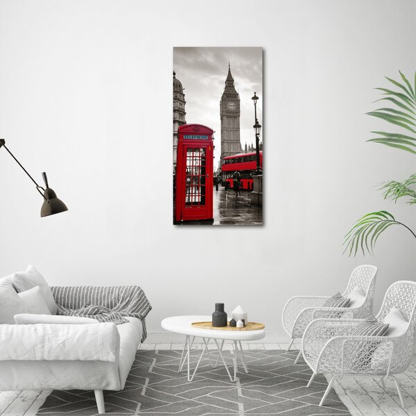 Vertikální Foto obraz na plátně Big Ben Londýn ocv-92717556