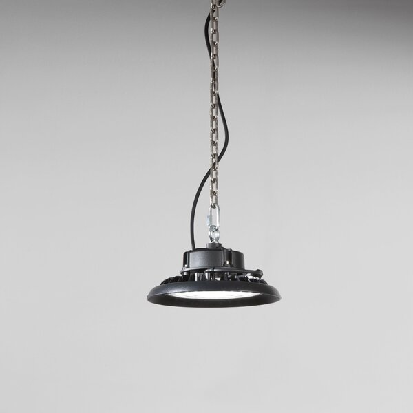 FAN LED-AVATAR-100 Průmyslové závěsné svítidlo HIGH‑BAY AVATAR, černý hliník, 100 W, 4000 K, IP65 - FANEUROPE