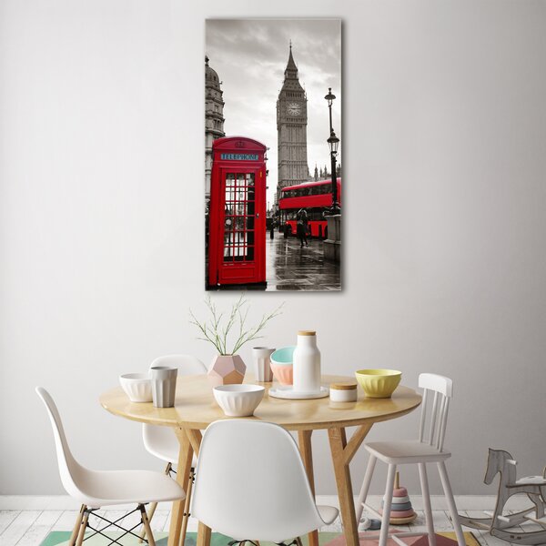 Vertikální Foto obraz fotografie na skle Big Ben Londýn osv-92717556