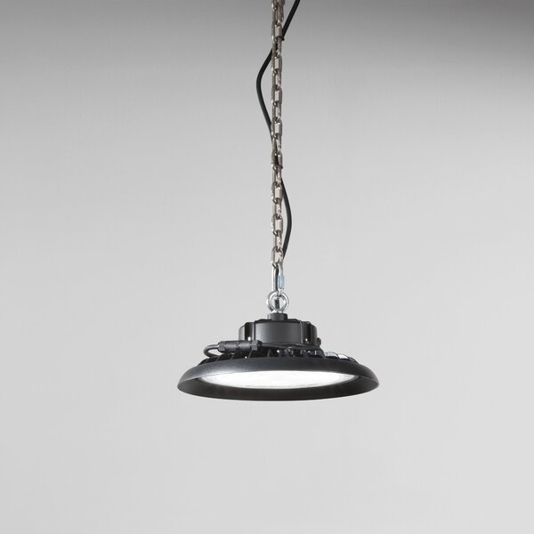 FAN LED-AVATAR-150 Průmyslové závěsné svítidlo HIGH‑BAY AVATAR, černý hliník, 150 W, 4000 K, IP65 - FANEUROPE