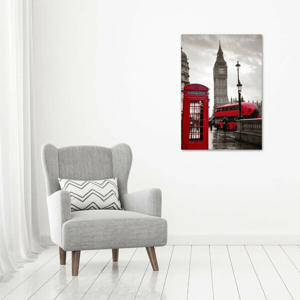 Vertikální Foto obraz na plátně Big Ben Londýn ocv-92717556