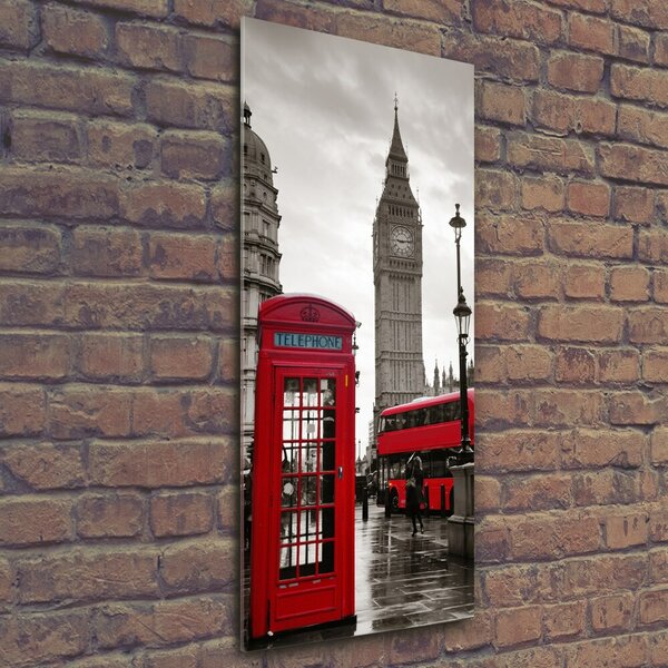 Vertikální Foto obraz fotografie na skle Big Ben Londýn osv-92717556