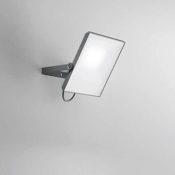 FAN LED-AXEL-50-SIL Venkovní reflektor LED, 50 W, CCT, stříbrná, IP65 - FANEUROPE
