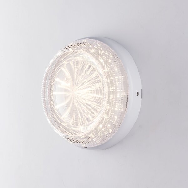 FAN LED-CAPRI-S-BCO Venkovní stropní svítidlo LED CAPRI bílá plast 20 W 2350 lm 4000 K IP65 20,7x7 cm - FANEUROPE