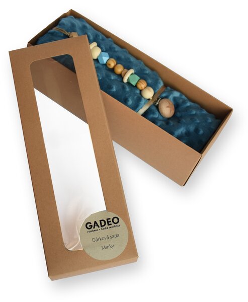 GADEO Dárková sada Minky petrolej
