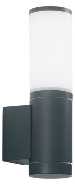 FAN LED-DISCOVERY-AP Venkovní nástěnné svítidlo DISCOVERY antracit, hliník, 13 W, 1440 lm, 4000 K, IP54, 25 x 7 x 10,5 cm - FANEUROPE