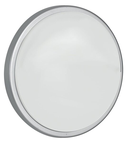 FAN LED-EVER-XL SIL Venkovní nástěnné svítidlo LED EVER stříbrná, polykarbonát, 28 W, 3750 lm, 3000/4000 K, IP65, 30 x 7,8 cm - FANEUROPE