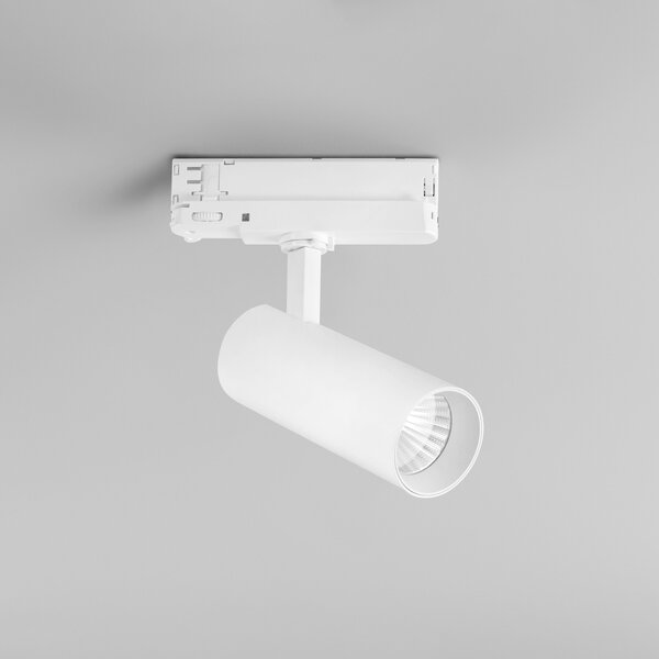 FAN LED-PLANE-W-20C 3‑fázový systém svítidlo PLANE hliník bílá LED 20 W 3000 K 2450 lm 149 x 160 cm - FANEUROPE
