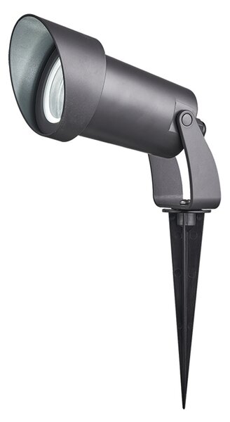Zambelis E310 zahradní bodové svítidlo s hrotem černé, 1xGU10, 15,5cm