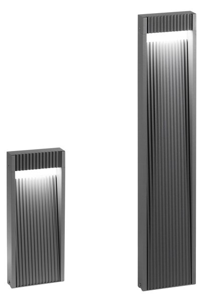 FAN LED-LUMINA-P40 Sloupek Lumina (antracit) 11 W, 1400 lm, 3000 K, IP65, 16,4 x 4,7 x 40 cm - FANEUROPE