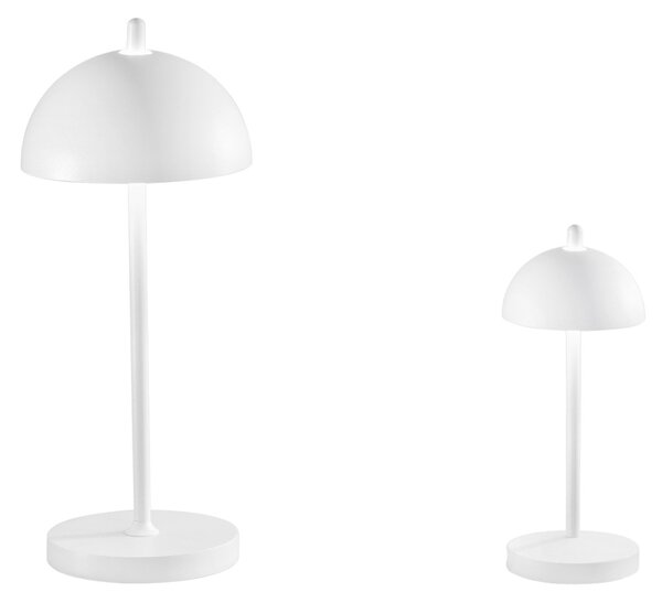 FAN LED-PARTY-S-BCO Nabíjecí venkovní svítidlo PARTY LED dobíjecí 1 W TOUCH DIMM 3000 K IP54 baterie 1600 mAh USB nabíjení magnetická 1,2 m - FANEUROPE