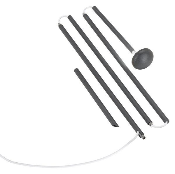 FAN LED-PUCK-P120-ANT Zápichové svítidlo zahradní sloupek PUCK LED 24 V DC IP65 42 x 600 mm vč. kabelu 3 m - FANEUROPE