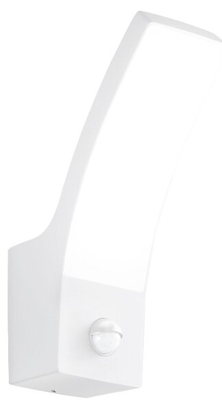FAN LED-SAIL-APS-BCO Nástěnné svítidlo LED SAIL se senzorem hliník difuzor bílá IP65 CCT 3000-4000 K 80x160x245 mm - FANEUROPE