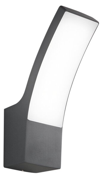 FAN LED-SAIL-AP-ANT Nástěnné svítidlo LED SAIL hliník difuzor antracit IP65 CCT 3000-4000 K 80x160x245 mm - FANEUROPE