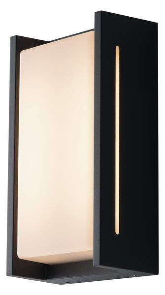 FAN LED-W-COMPACT Venkovní nástěnné svítidlo LED COMPACT antracit hliník/polykarbonát 18W 2260lm CCT IP54 24x13x8 cm - FANEUROPE