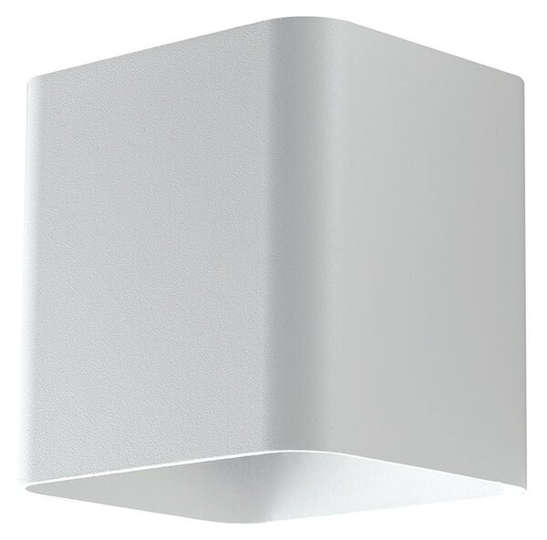 FAN LED-W-BIOME BCO Venkovní nástěnné svítidlo LED BIOME bílá hliník 2x3,5W 840 lm IP54 9,5x11 cm - FANEUROPE