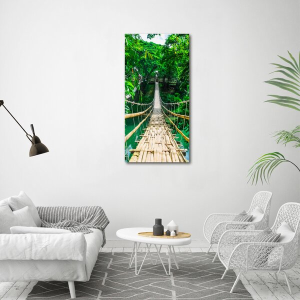 Vertikální Foto obraz canvas Visací most ocv-94521444