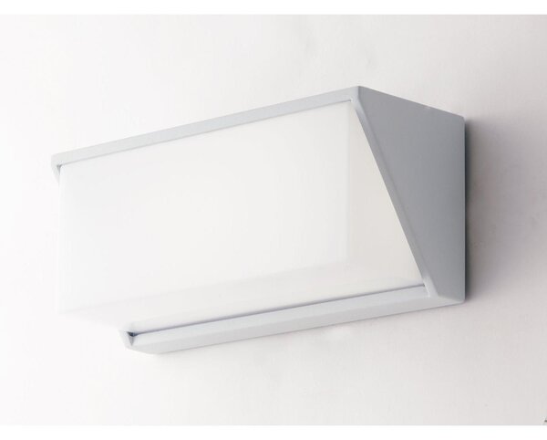 FAN LED-W-LUXON BCO Venkovní nástěnné svítidlo LED LUXON bílá hliník 12W 1550lm CCT IP54 11x25x9,5 cm - FANEUROPE