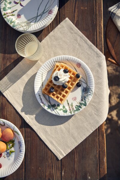 Kähler Design Jídelní talíř Hammershøi Summer - Coastal Flower KD573
