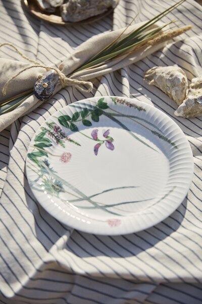 Kähler Design Jídelní talíř Hammershøi Summer - Coastal Flower KD573