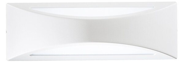 FAN LED-W-WEISS-BCO Venkovní nástěnné svítidlo LED WEISS hliník bílá 16W 1800lm CCT IP65 35x12x11,3 cm - FANEUROPE